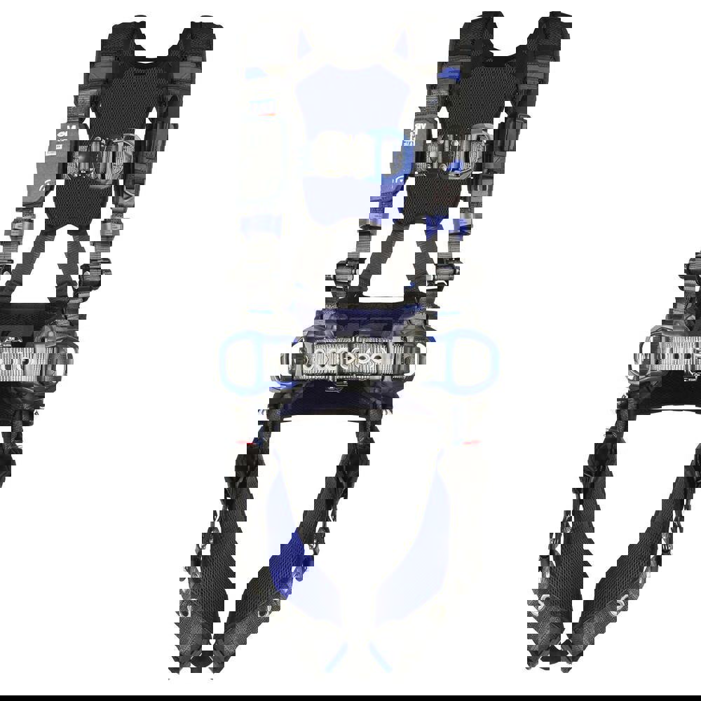 Fall Protection Harnesses: 420 Lb, Size Medium, For Climbing Positioning & Wind Energy, Back Front & Hips