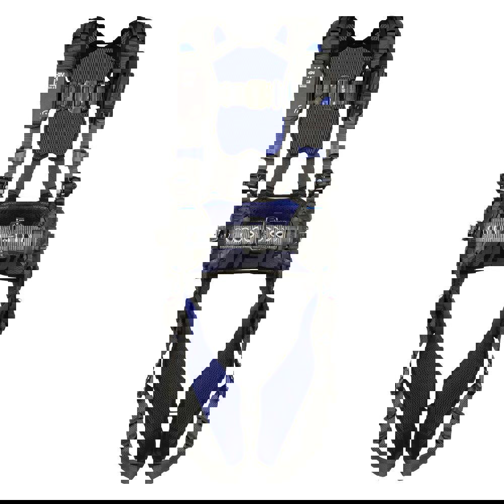 Fall Protection Harnesses: 420 Lb, Vest Style, Size Small, For Construction, Polyester, Back