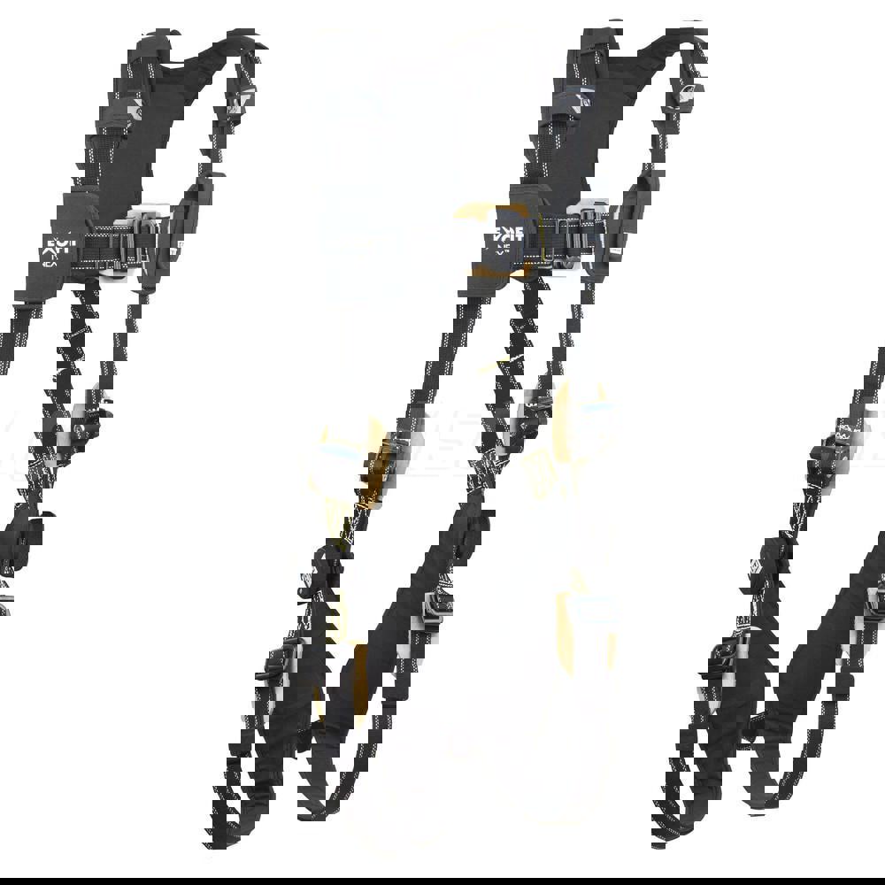 Fall Protection Harnesses: 420 Lb, Arc Flash Style, Size Large, For General Industry, Nomex & Kevlar, Back