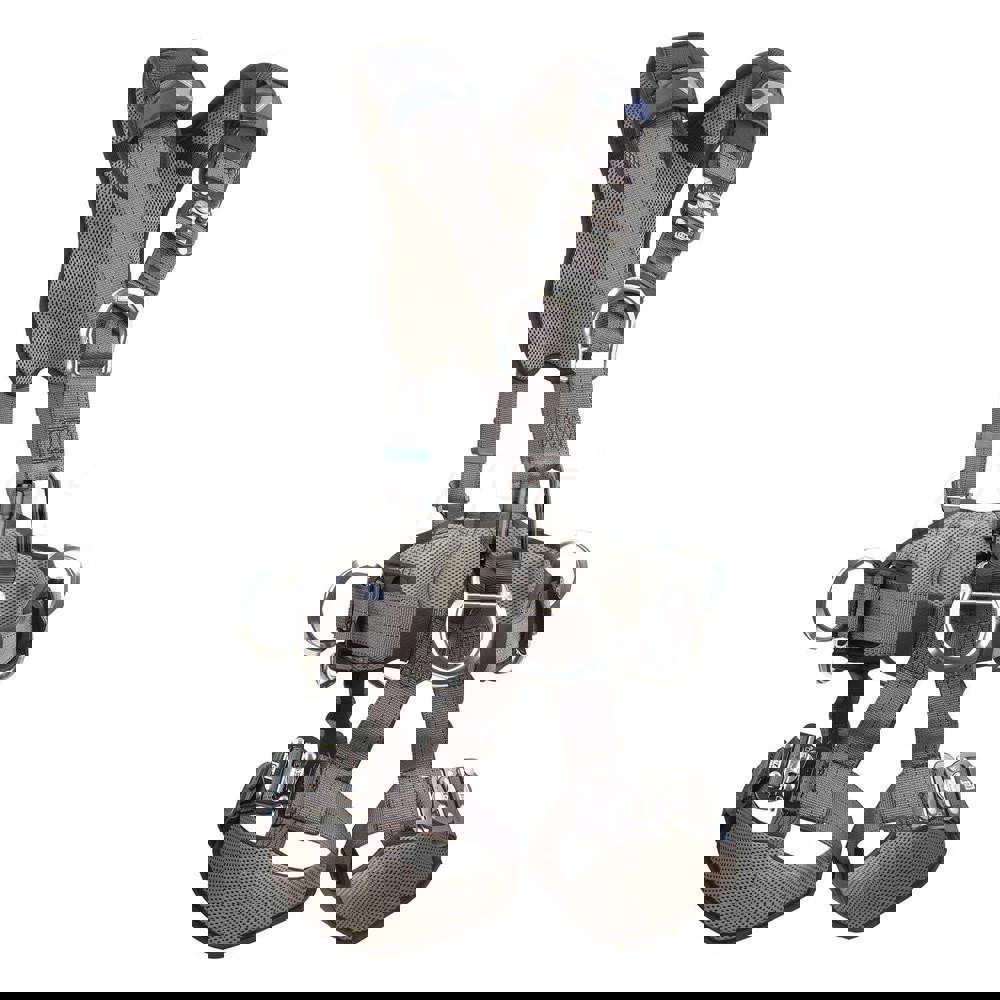 Fall Protection Harnesses: 420 Lb, Vest Style, Size X-Large, For Retrieval & Rescue, Polyester, Back Front & Side