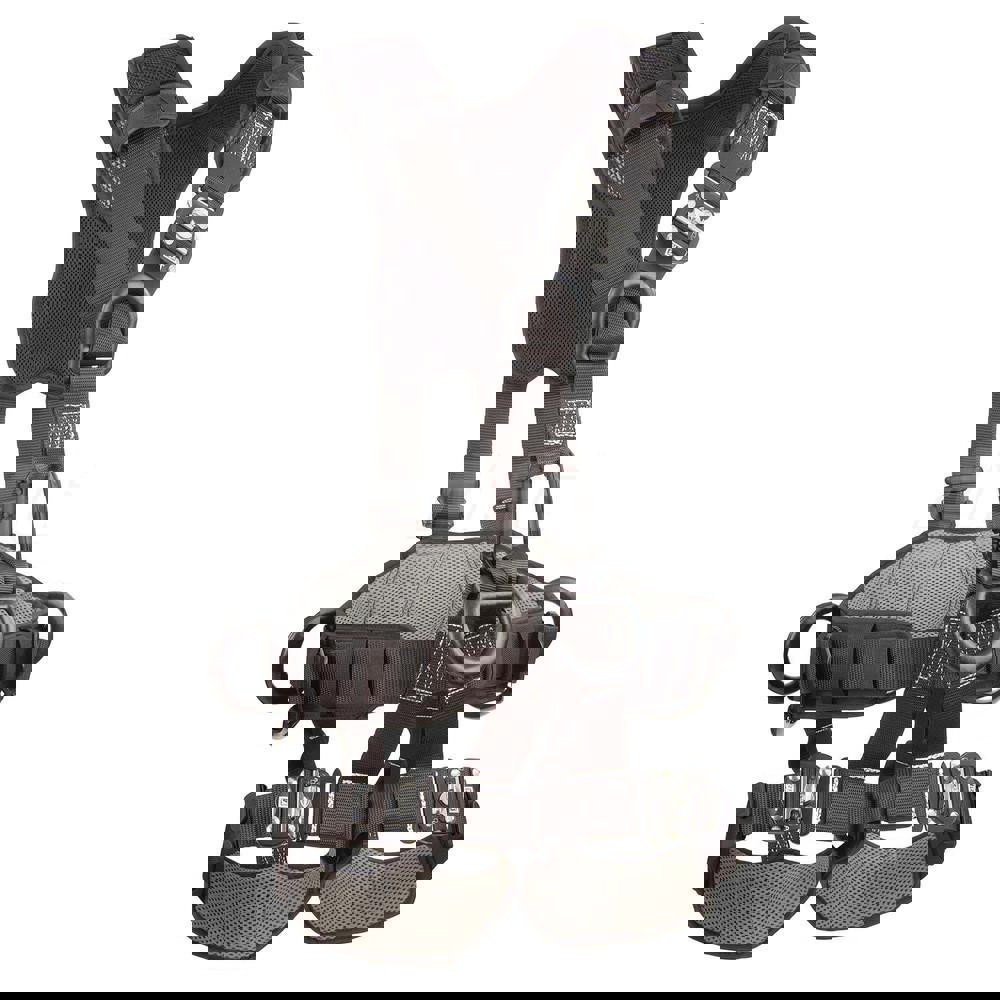 Fall Protection Harnesses: 420 Lb, Vest Style, Size Small, For Retrieval & Rescue, Polyester, Back Front & Side