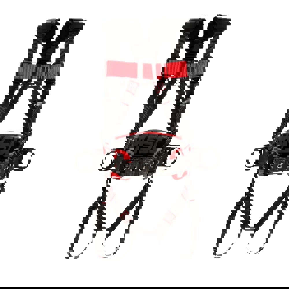 Fall Protection Harnesses: 420 Lb, Construction Style, Size 2X-Large, For Positioning, Polyester, Back & Side