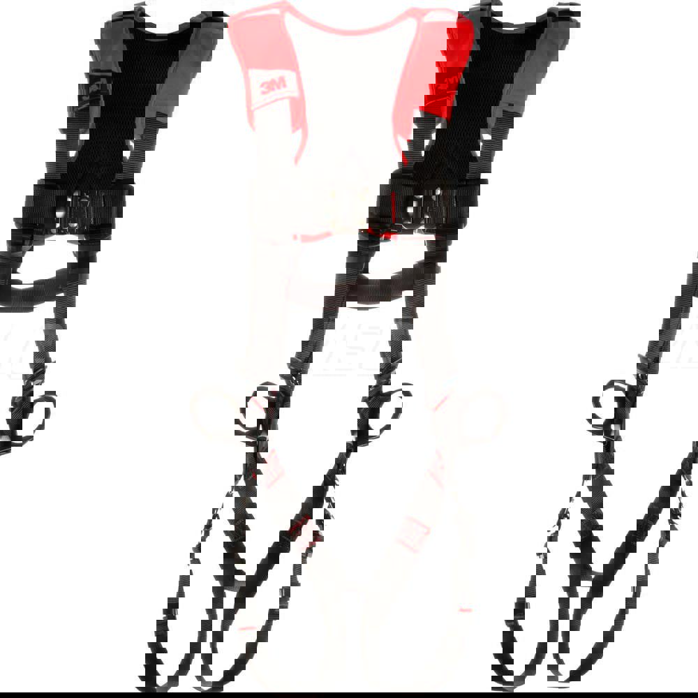 Fall Protection Harnesses: 420 Lb, Vest Style, Size 2X-Large, For Positioning, Polyester, Back & Side