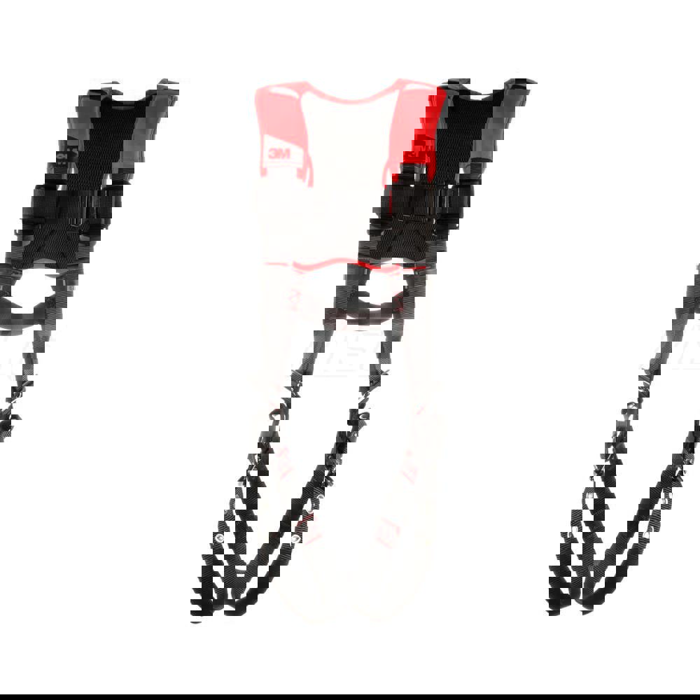 Fall Protection Harnesses: 420 Lb, Vest Style, Size Small, For General Industry, Polyester, Back