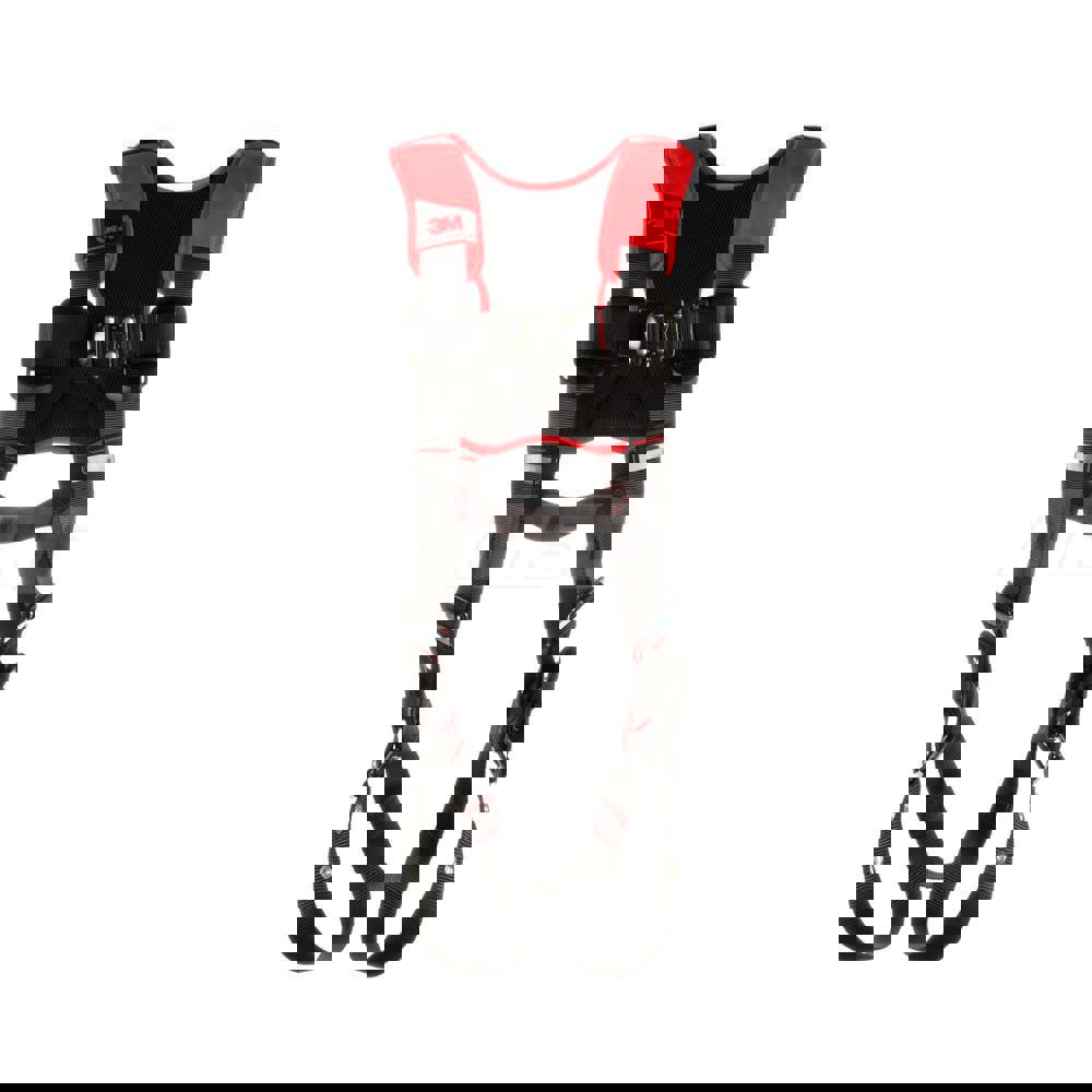 Fall Protection Harnesses: 420 Lb, Vest Style, Size Small, For General Industry, Polyester, Back