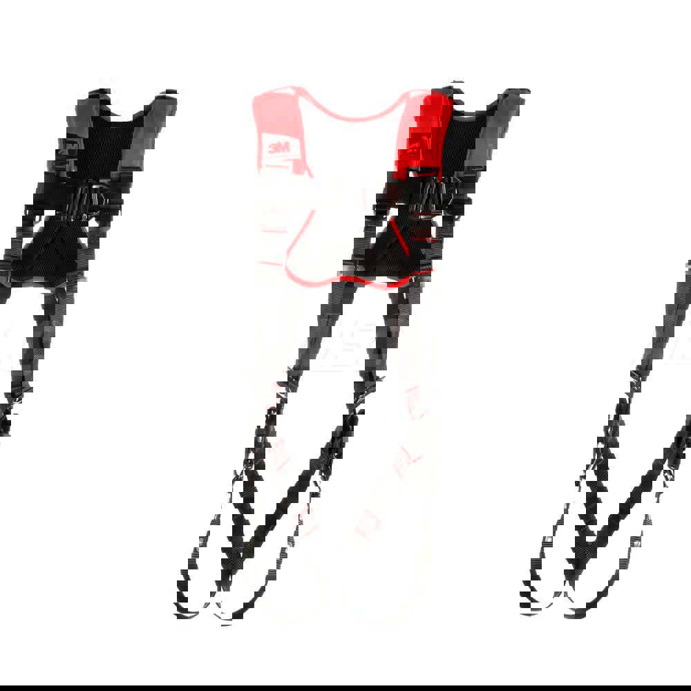 Fall Protection Harnesses: 420 Lb, Vest Style, Size X-Large, For Climbing, Polyester, Back & Front