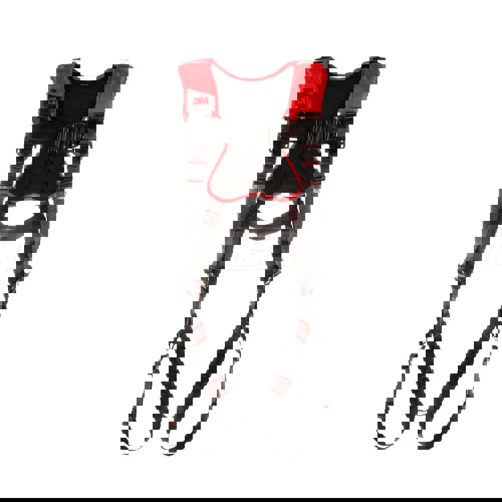 Fall Protection Harnesses: 420 Lb, Vest Style, Size Medium & Large, For Climbing, Polyester, Back & Front