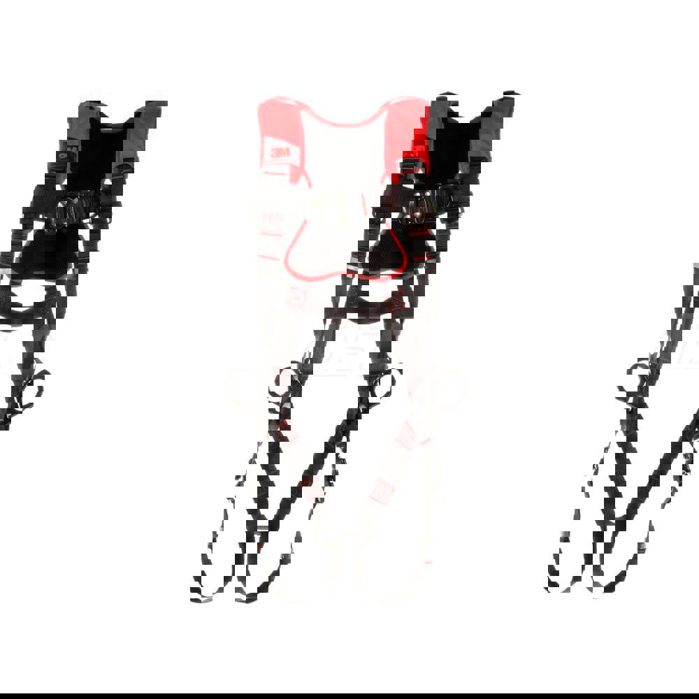 Fall Protection Harnesses: 420 Lb, Vest Style, Size X-Large, For Climbing & Positioning, Polyester, Back Front & Side