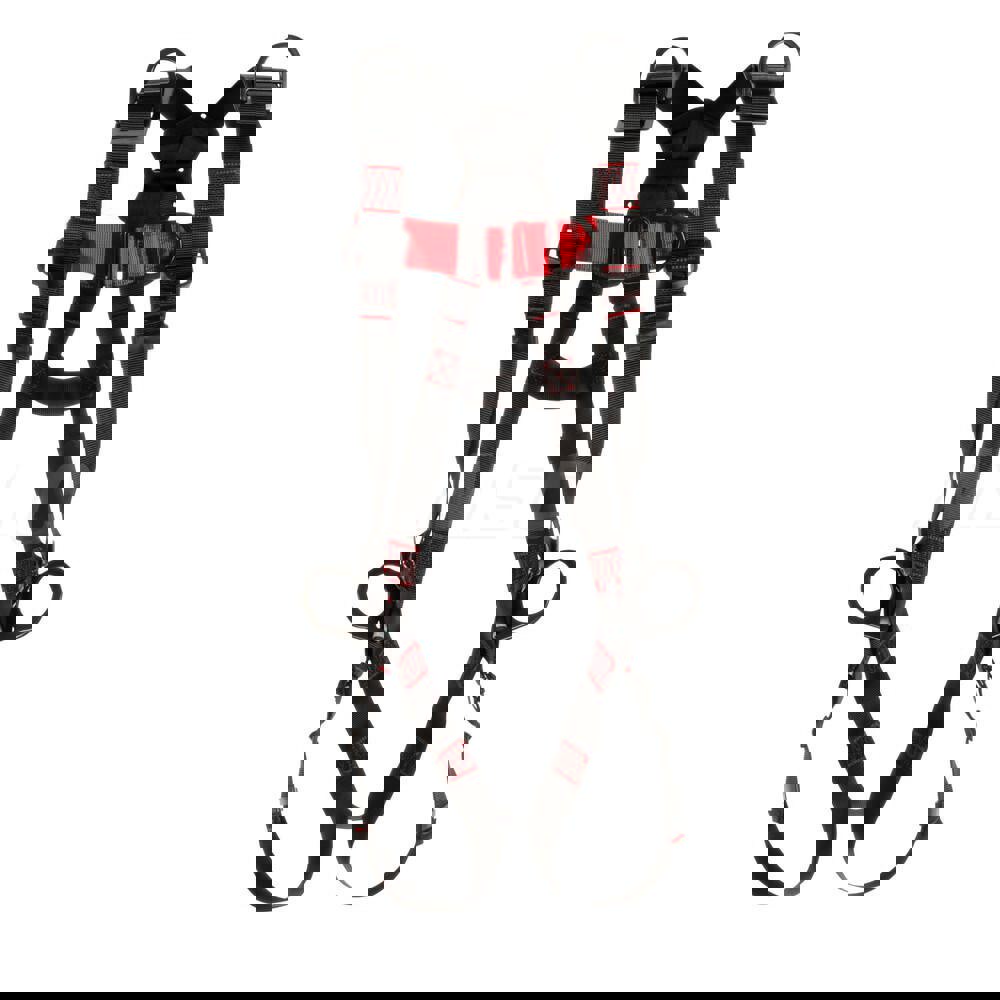 Fall Protection Harnesses: 420 Lb, Vest Style, Size Small, For Climbing Positioning Retrieval & Rescue, Polyester, Back Front Shoulder & Side