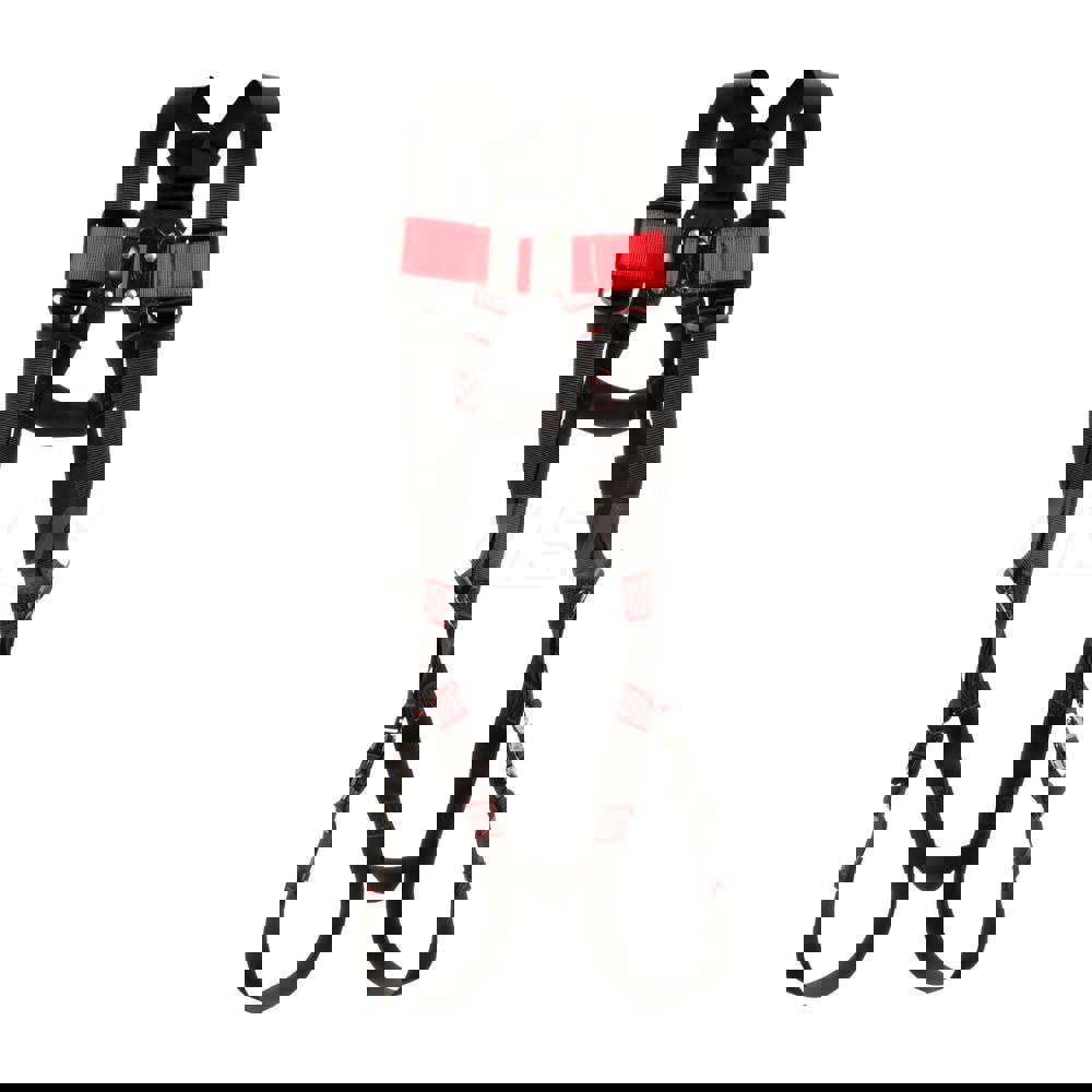 Fall Protection Harnesses: 420 Lb, Vest Style, Size X-Large, For General Industry, Polyester, Back