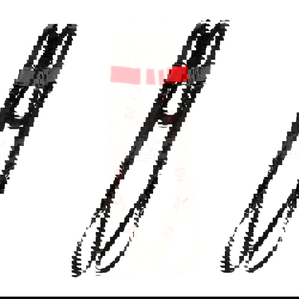 Fall Protection Harnesses: 420 Lb, Vest Style, Size 3X-Large, For General Industry, Polyester, Back