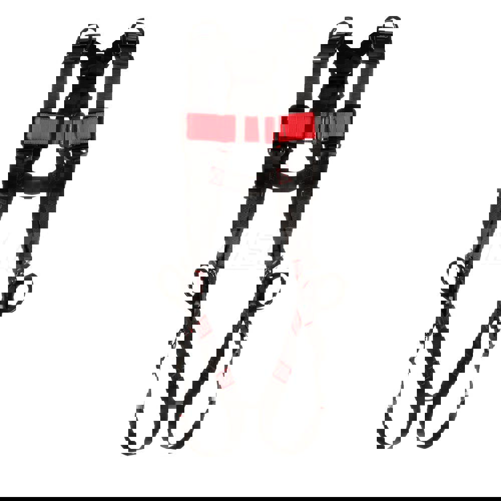 Fall Protection Harnesses: 420 Lb, Vest Style, Size X-Large, For Positioning Retrieval & Rescue, Polyester, Back Shoulder & Side