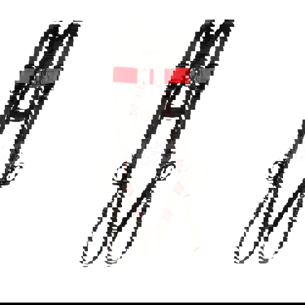 Fall Protection Harnesses: 420 Lb, Vest Style, Size Medium & Large, For Positioning, Polyester, Back & Side