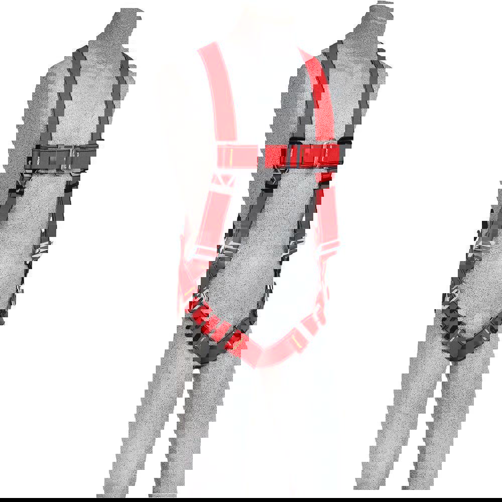 Fall Protection Harnesses: 420 Lb, Welder Style, Size Small, For General Industry, Kevlar, Back