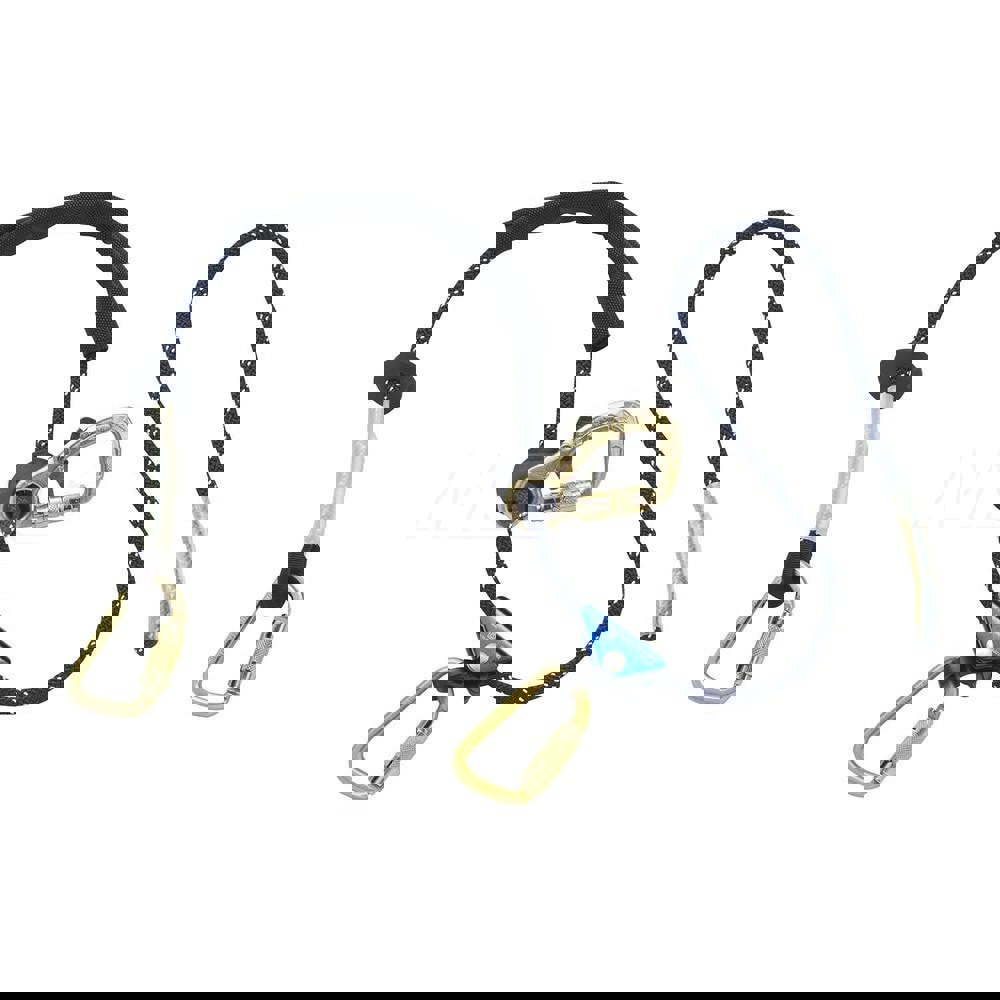 Lanyards & Lifelines; Load Capacity: 310lb; 141kg ; Lifeline Material: Nylon ; Capacity (Lb.): 310 ; End Connections: Carabiner ; Maximum Number Of Users: 1 ; Standards: OSHA