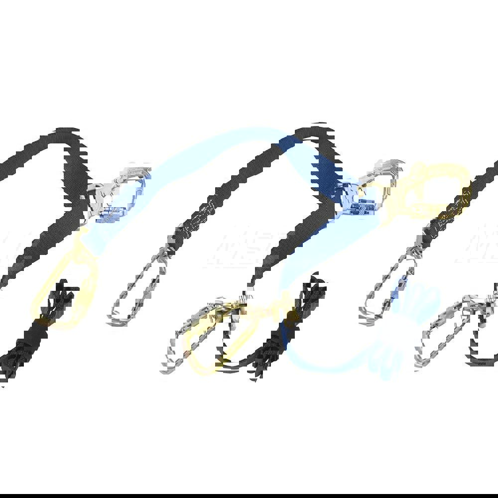 Lanyards & Lifelines; Load Capacity: 310lb; 141kg ; Lifeline Material: Polyester ; Capacity (Lb.): 310 ; End Connections: Carabiner ; Maximum Number Of Users: 1 ; Standards: OSHA