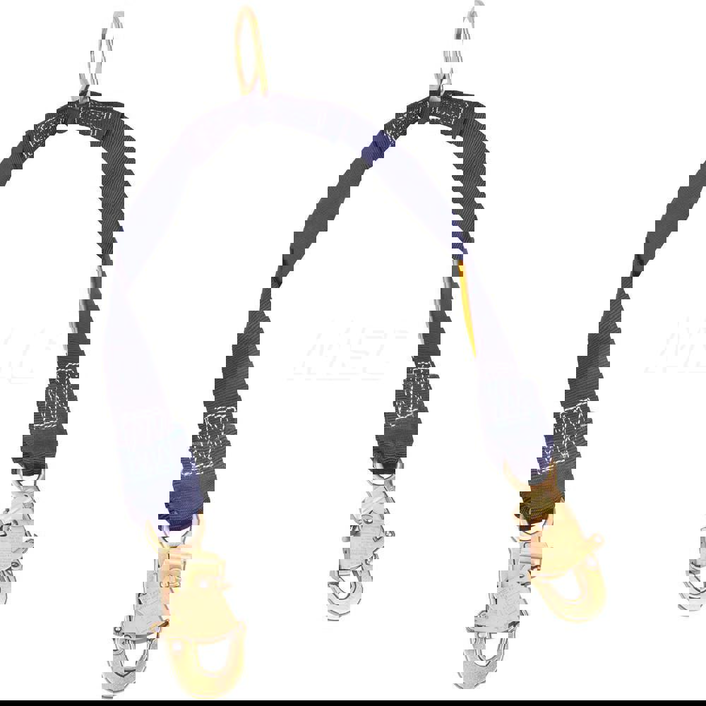 Lanyards & Lifelines; Load Capacity: 310lb; 141kg ; Lifeline Material: Polyester ; Capacity (Lb.): 310 ; End Connections: Snap Hook ; Maximum Number Of Users: 1 ; Harness Connection: Snap Hook