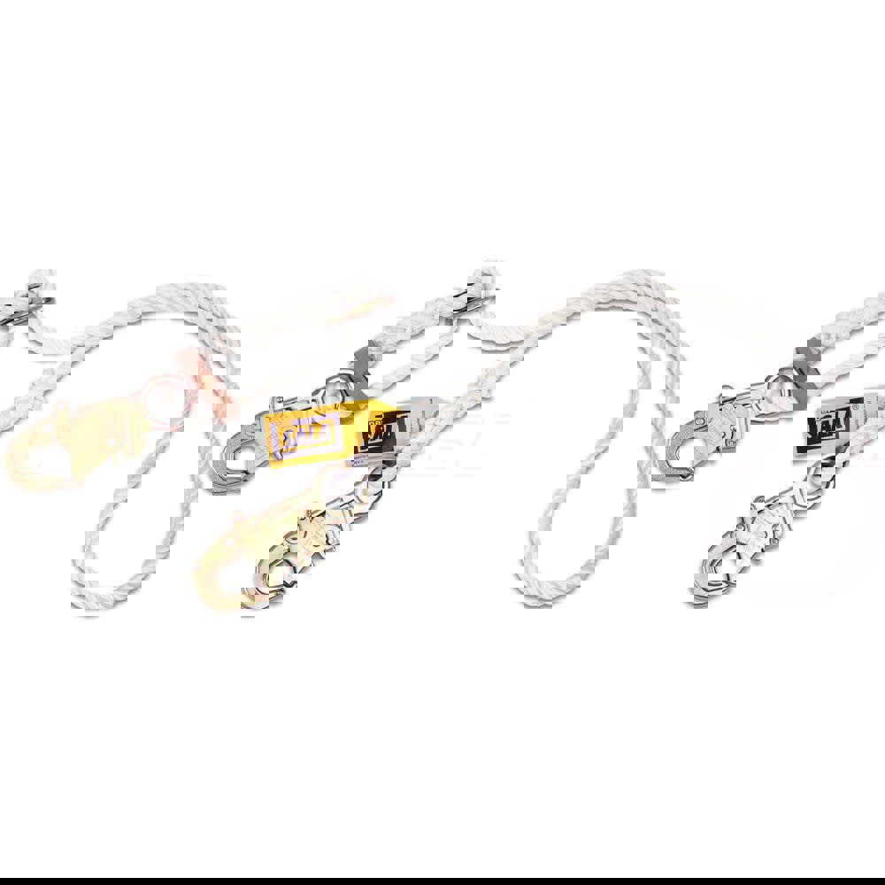 Lanyards & Lifelines; Load Capacity: 310lb; 141kg ; Lifeline Material: Polyester ; Capacity (Lb.): 310 ; End Connections: Snap Hook ; Maximum Number Of Users: 1 ; Anchorage Connection: Snap Hook