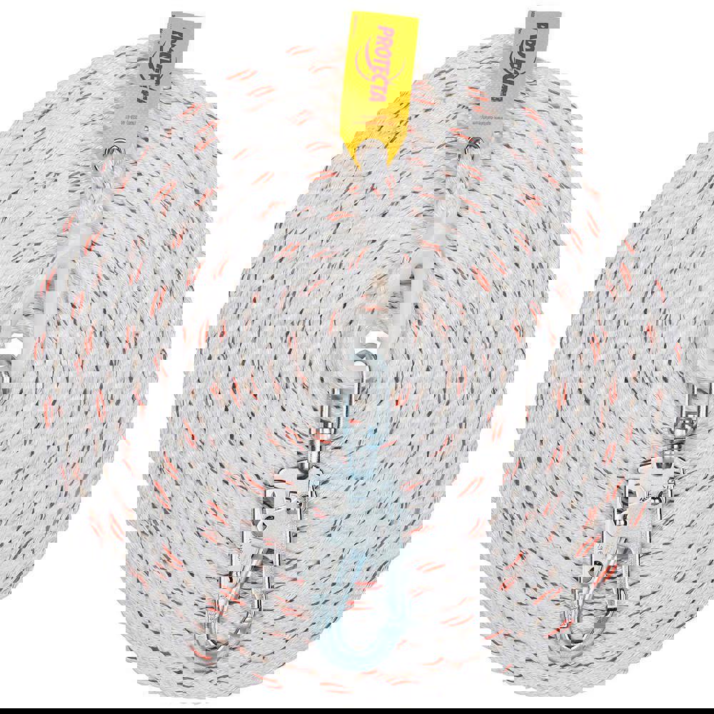 Lanyards & Lifelines; Load Capacity: 310lb; 141kg ; Lifeline Material: Polyester ; Capacity (Lb.): 310 ; End Connections: Snap Hook ; Maximum Number Of Users: 1 ; Installation Type: Temporary