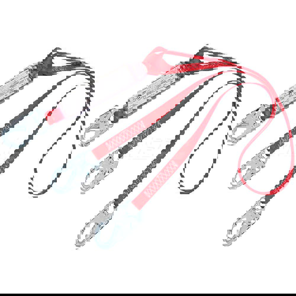 Lanyards & Lifelines; Load Capacity: 310lb; 141kg ; Lifeline Material: Polyester ; Capacity (Lb.): 310 ; End Connections: Snap Hook ; Maximum Number Of Users: 1 ; Anchorage Connection: Snap Hook