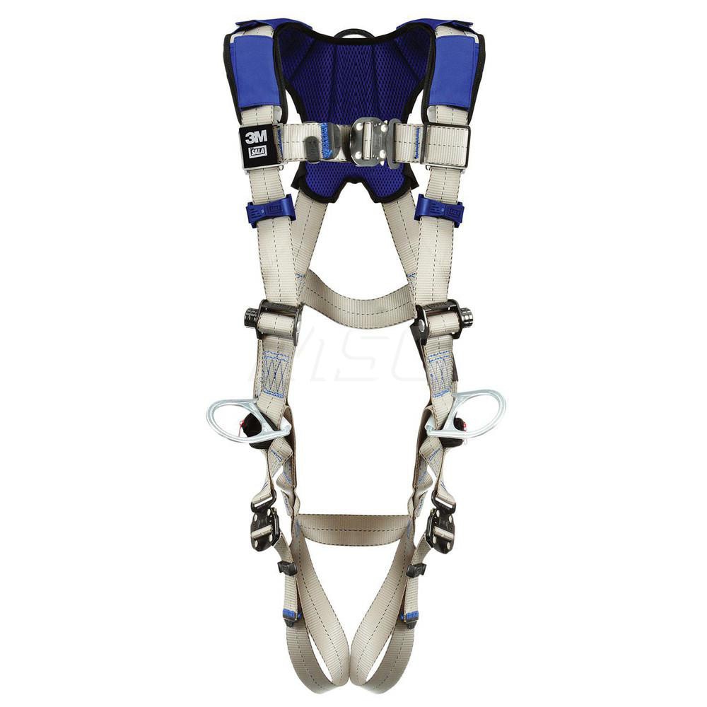 Fall Protection Harnesses: 420 Lb, Vest Style, Size Medium, For Positioning, Back & Hips