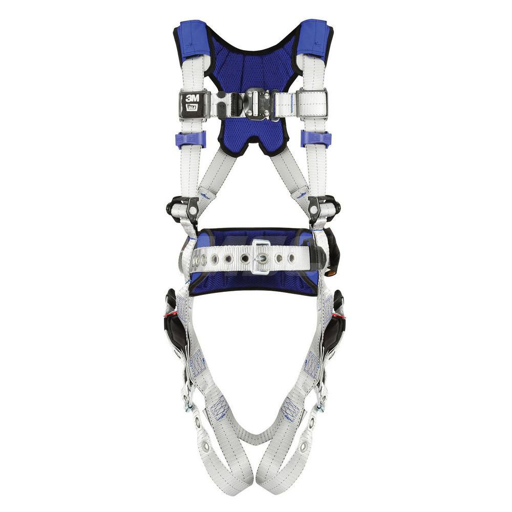 Fall Protection Harnesses: 420 Lb, Construction Style, Size X-Large, For Construction, Back