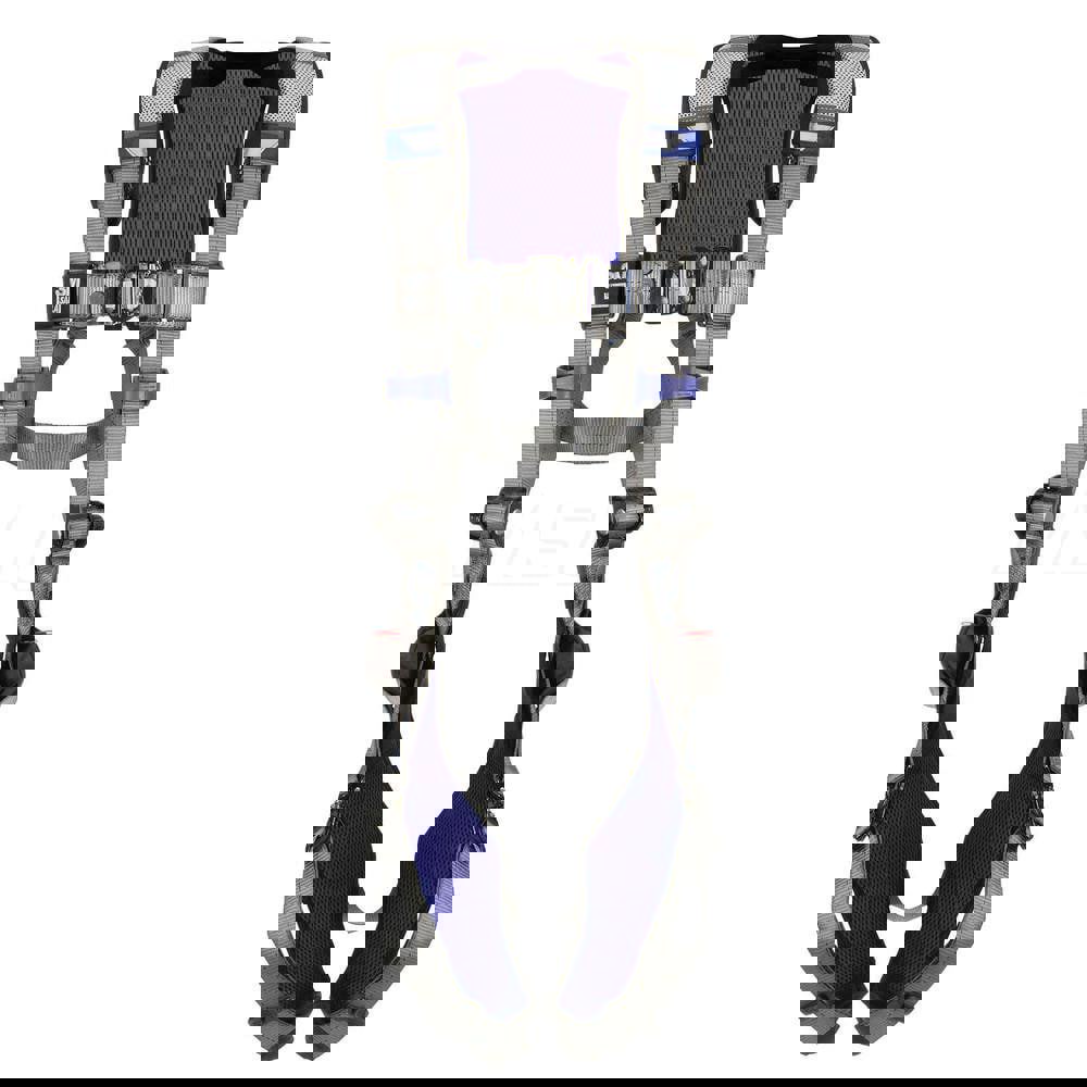 Fall Protection Harnesses: 420 Lb, Vest Style, Size Small, For General Purpose, Back