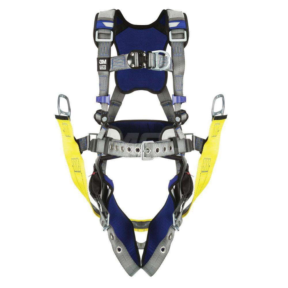 Fall Protection Harnesses: 420 Lb, Comfort Oil & Gas Style, Size Small, For Climbing & Suspension, Back & Hips