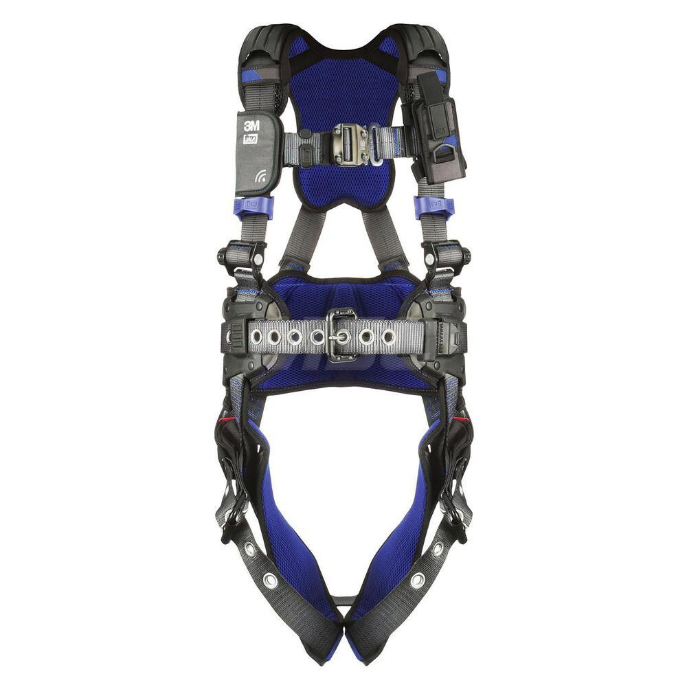 Fall Protection Harnesses: 420 Lb, Construction Style, Size Small, For Construction, Back