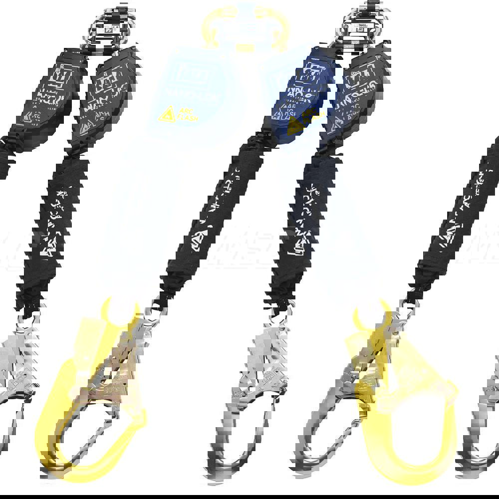 Self-Retracting Lifeline: 420 lb Capacity, 8.00' Lifeline,