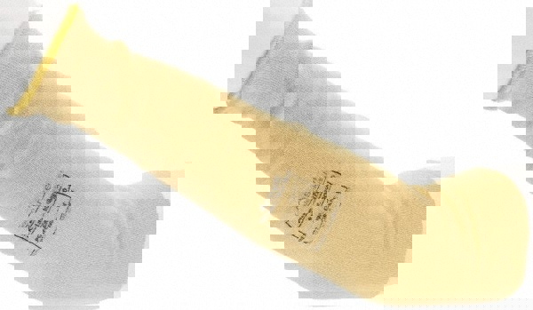Series 70-128 Cut & Puncture-Resistant Sleeves: Size X-Large, Kevlar, Yellow, ANSI Abrasion N/A