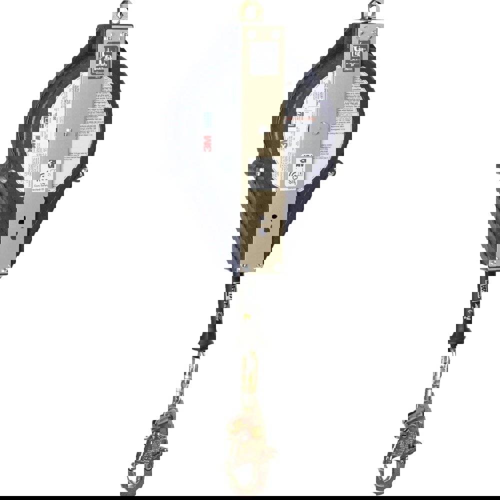 Self-Retracting Lanyards, Lifelines & Fall Limiters; Length (Feet): 50.000 ; Housing Material: Thermoplastic ; Unit Connector: Carabiner ; Extended Length: 50.00ft ; Capacity (Lb.): 310 ; Lifeline Material: Rope