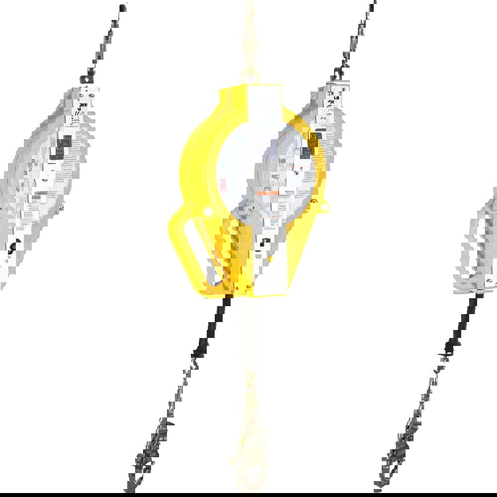 Self-Retracting Lanyards, Lifelines & Fall Limiters; Length (Feet): 50.000 ; Housing Material: Thermoplastic ; Unit Connector: Carabiner ; Extended Length: 50.00ft ; Capacity (Lb.): 310 ; Lifeline Material: Stainless Steel