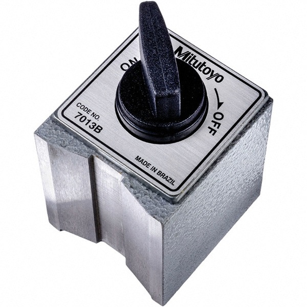 Magnetic Indicator Base: 58.50 mm Base Length, 50 mm Base Width, 55 mm Base Height, with Fine Adjustment On, Off Switch