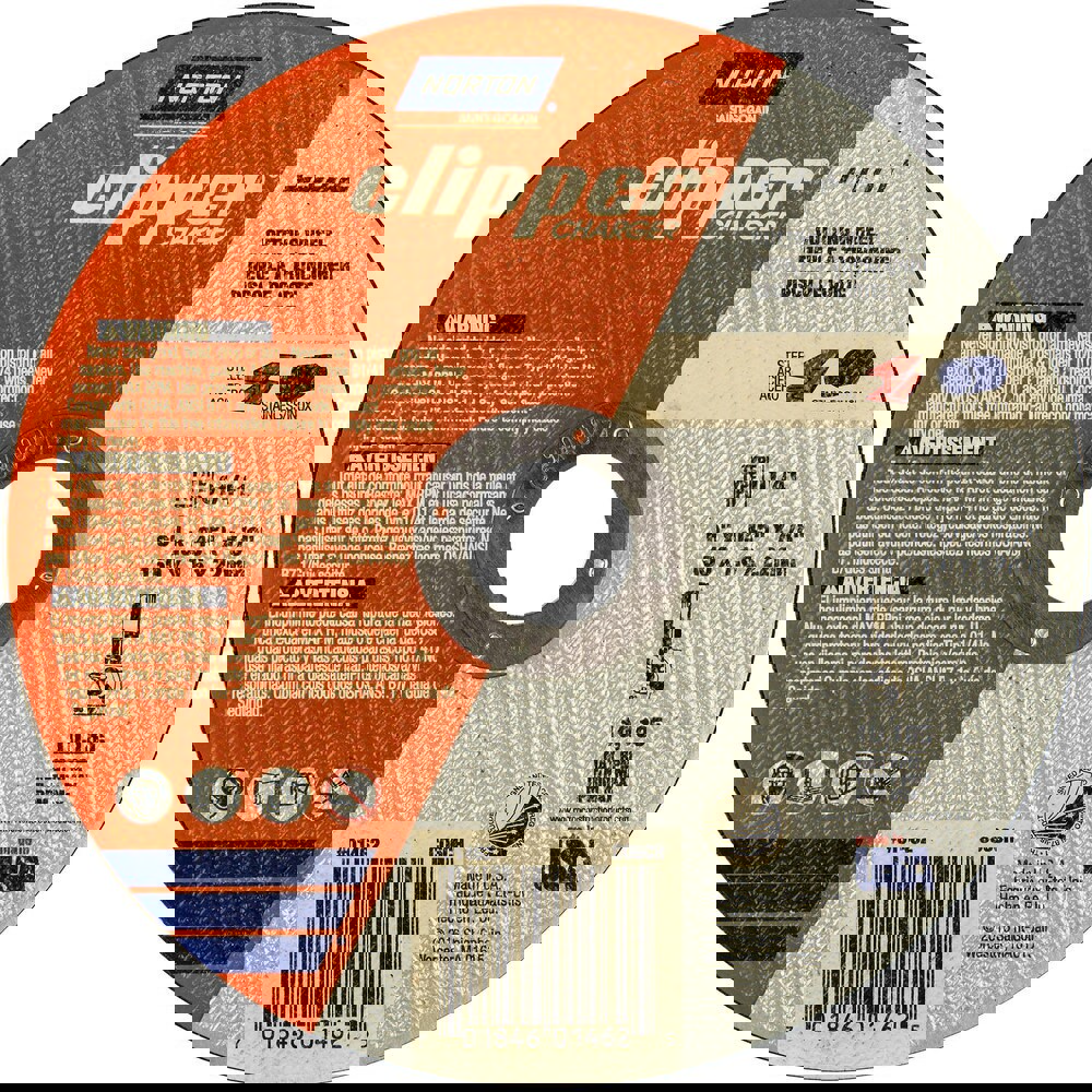 Cutoff Wheels; Wheel Diameter (Inch): 6 ; Wheel Thickness (Decimal Inch): 0.0450 ; Hole Size (Inch): 7/8 ; Abrasive Material: Aluminum Oxide ; Reinforced: Reinforced ; Bond Type: Resinoid