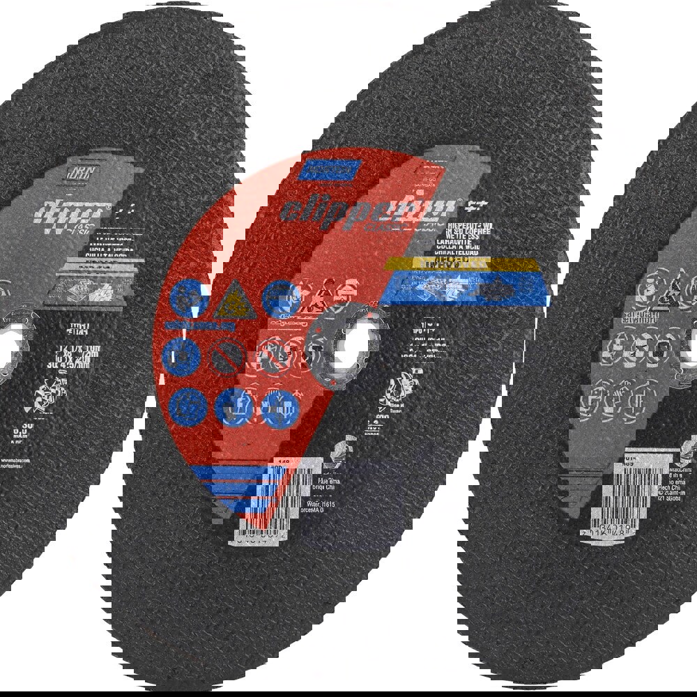 Cutoff Wheels; Wheel Diameter (Inch): 12 ; Wheel Thickness (Inch): 1/8 ; Hole Size (Inch): 1 ; Hole Size: 20.00 ; Abrasive Material: Aluminum Oxide ; Reinforced: Reinforced