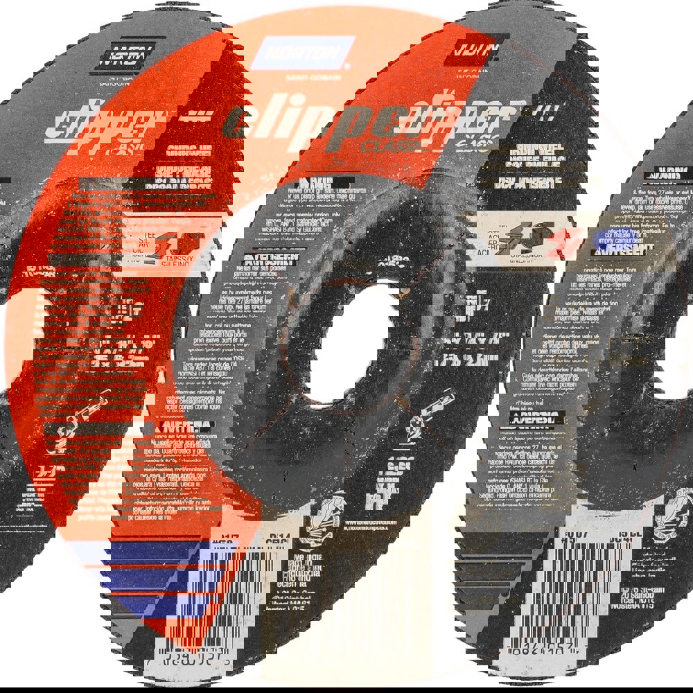 Depressed-Center Wheels; Wheel Diameter (Inch): 5 ; Wheel Thickness (Inch): 1/4 ; Hole Size: 7/8 (Inch); Wheel Type: Type 27 ; Abrasive Material: Aluminum Oxide ; Connector Type: Arbor