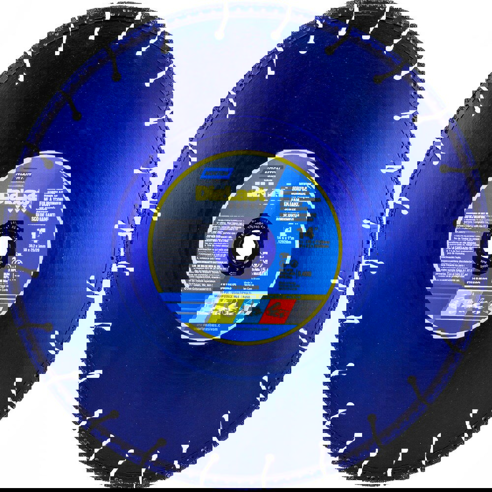 Wet & Dry Cut Saw Blade: 14