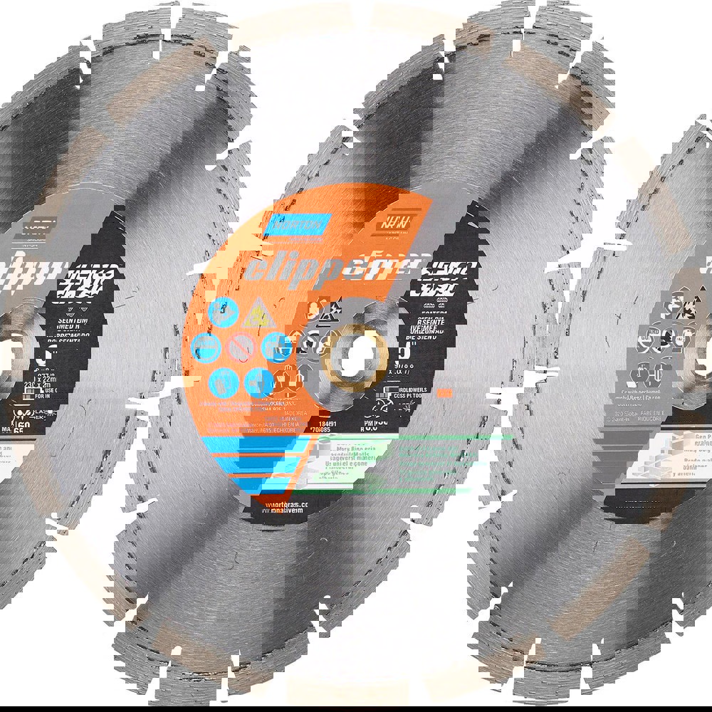 Wet & Dry Cut Saw Blade: 2.2