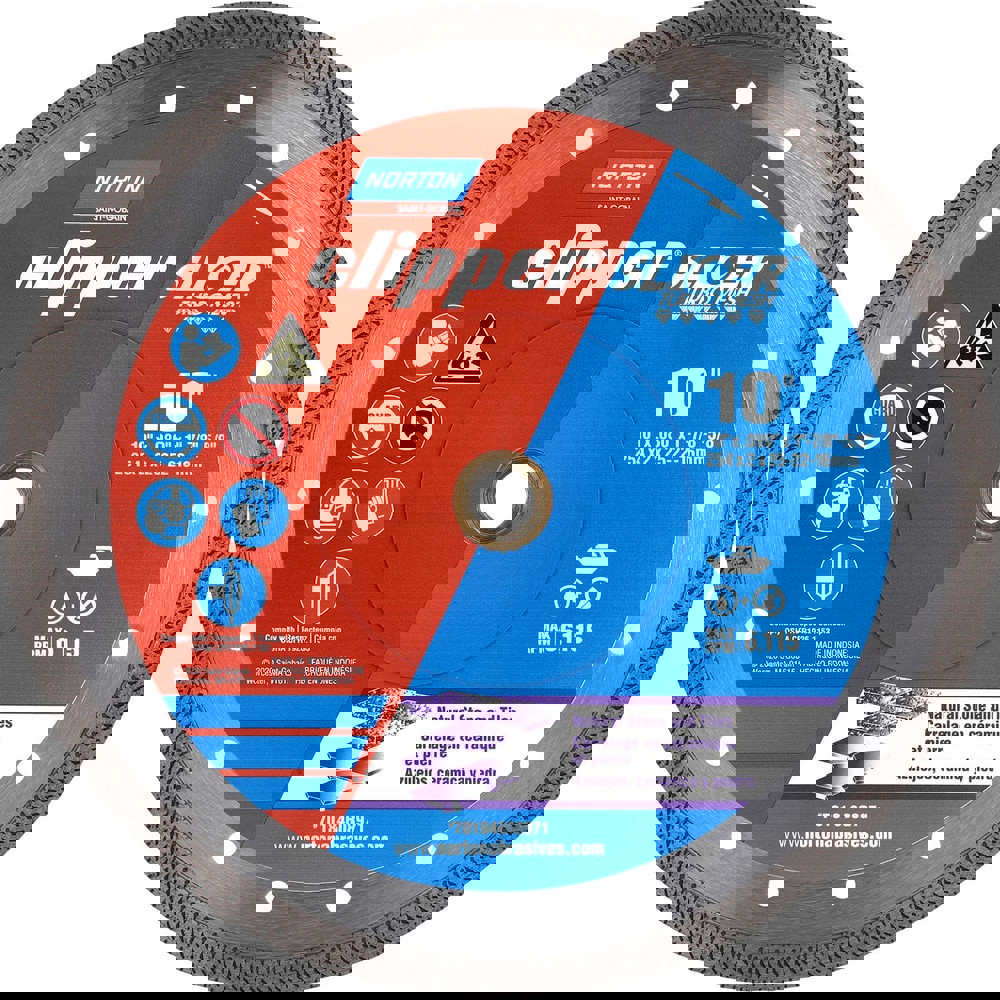 Wet & Dry Cut Saw Blade: 10