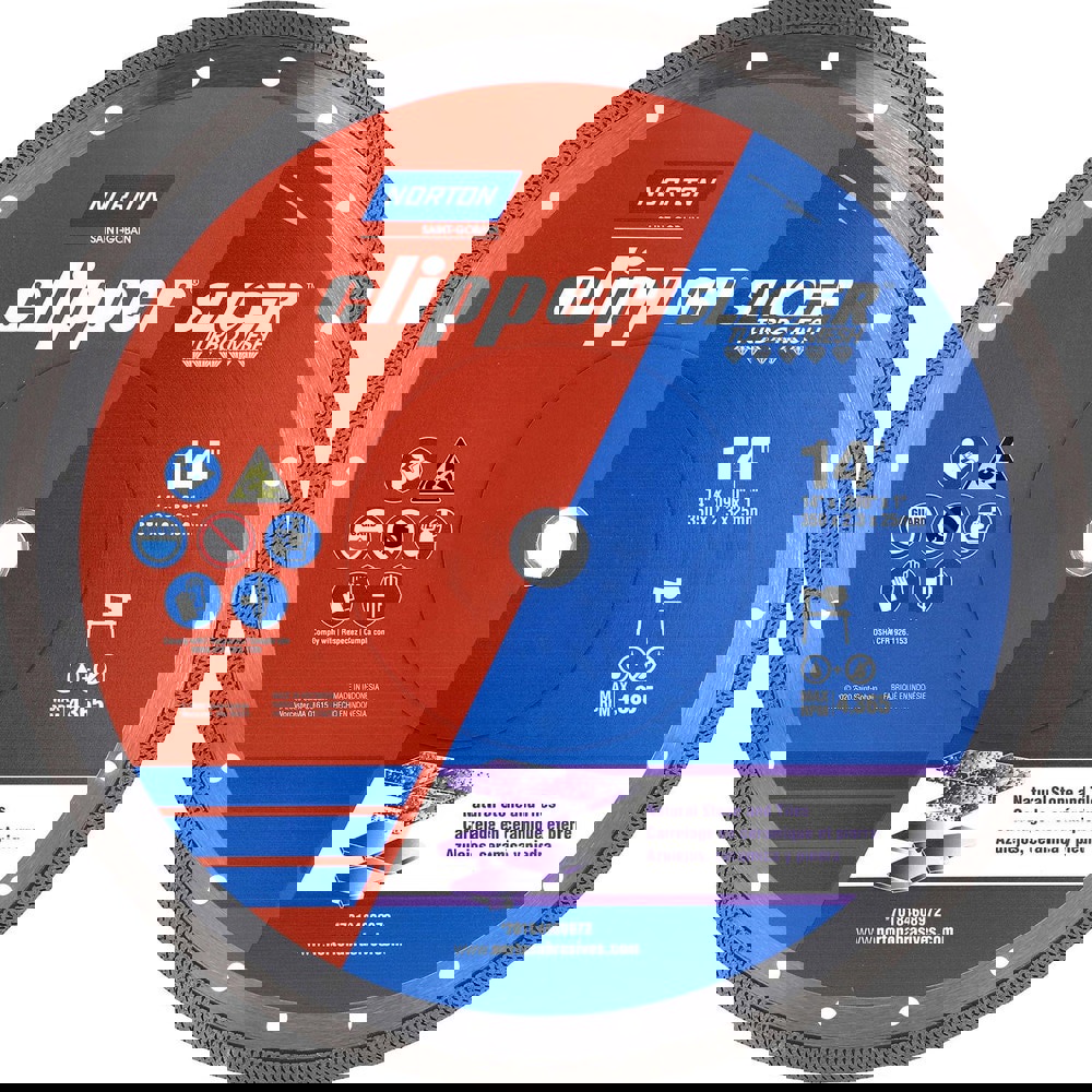 Wet & Dry Cut Saw Blade: 14