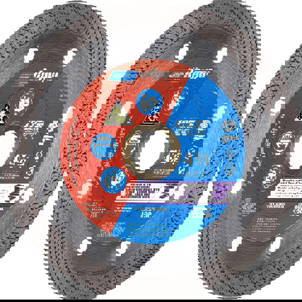 Wet & Dry Cut Saw Blade: 4-1/2