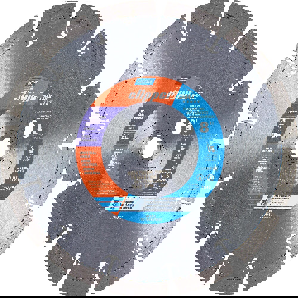 Wet & Dry Cut Saw Blade: 8