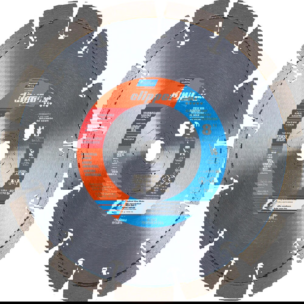 Wet & Dry Cut Saw Blade: 8