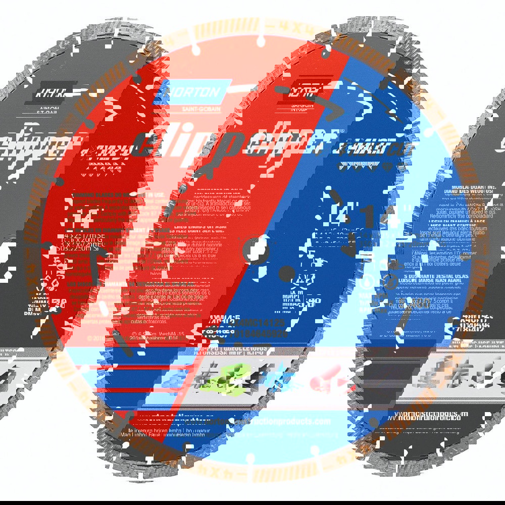 Wet & Dry Cut Saw Blade: 14