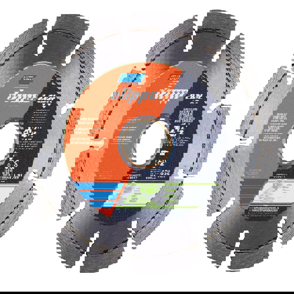 Wet & Dry Cut Saw Blade: 4-1/2