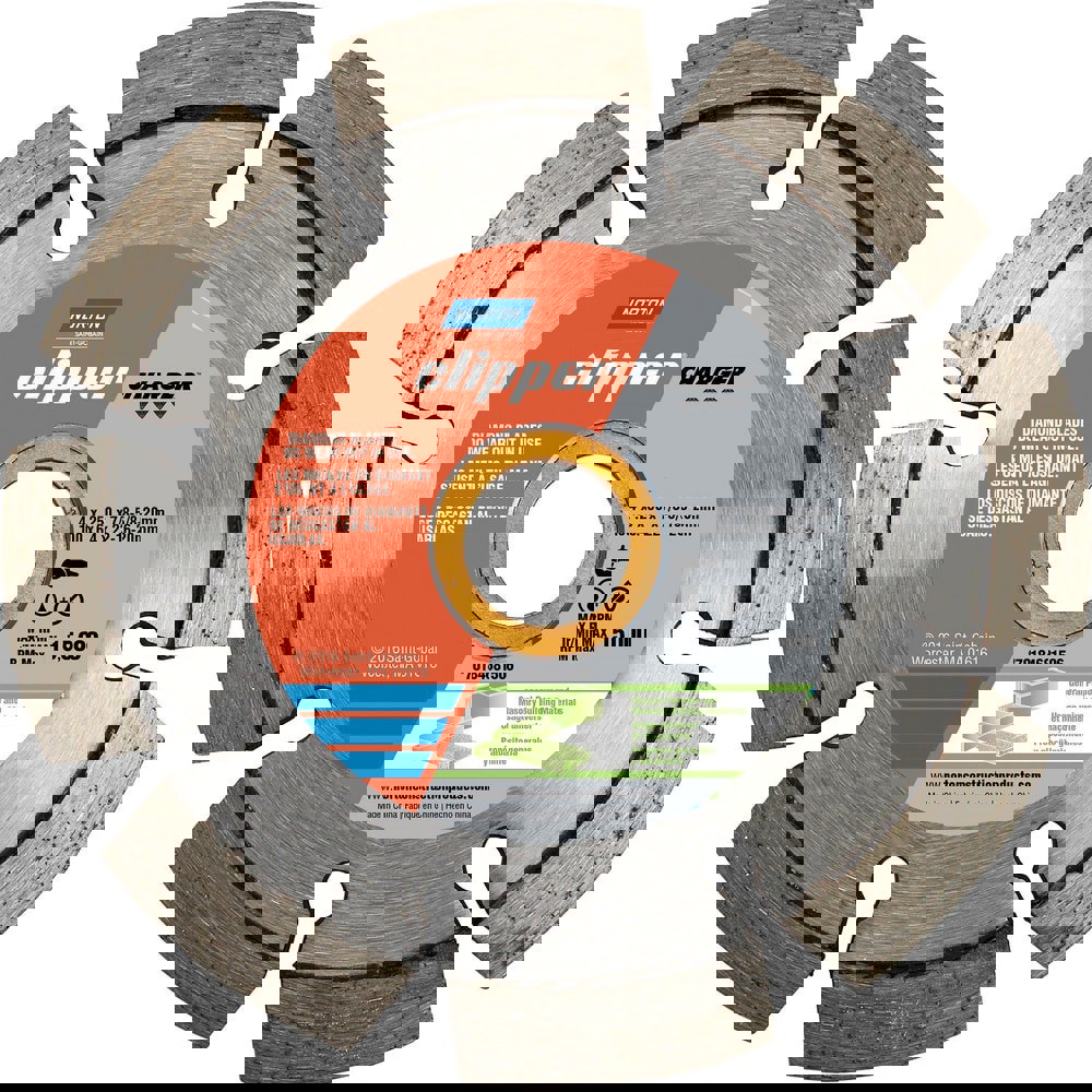 Wet & Dry Cut Saw Blade: 4-1/2