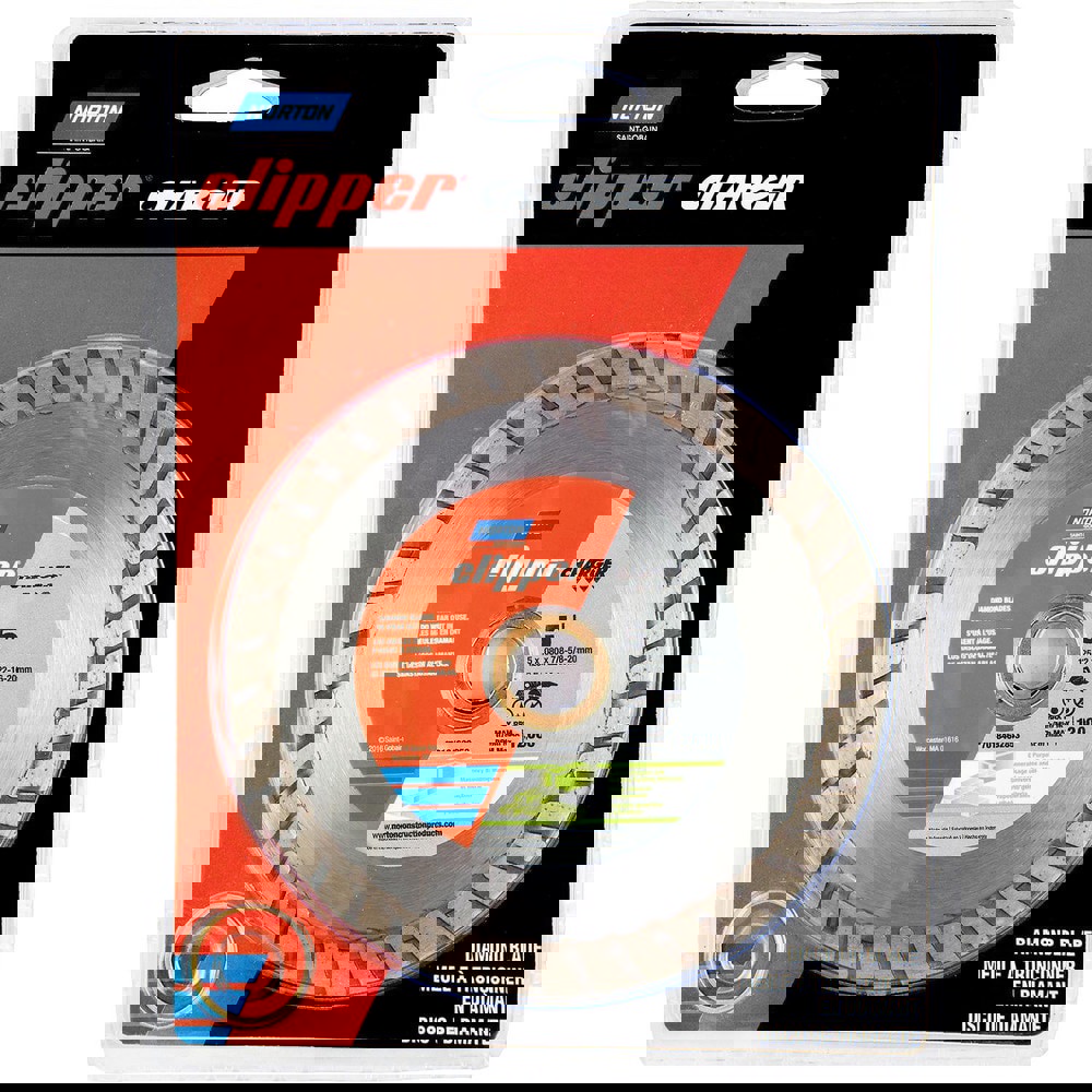 Wet & Dry Cut Saw Blade: 5