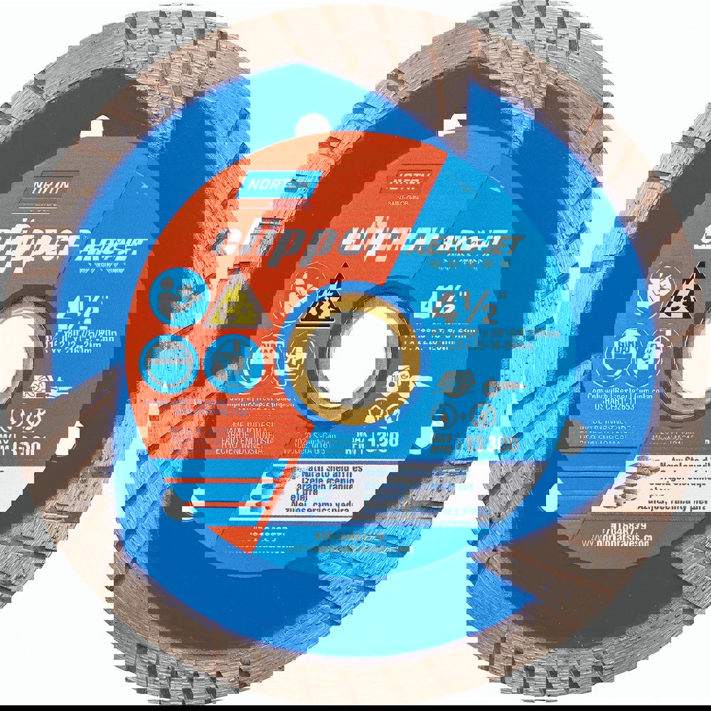 Wet & Dry Cut Saw Blade: 4-1/2