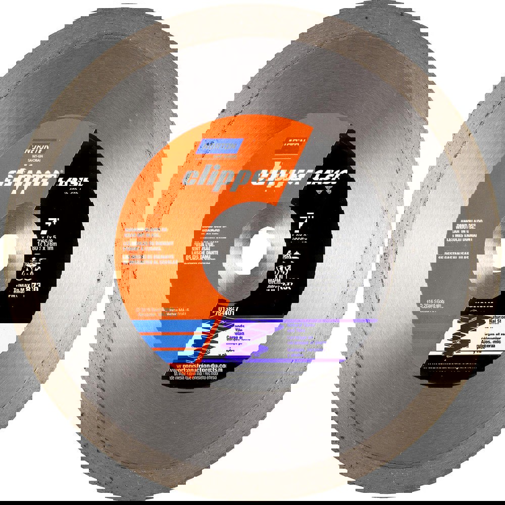 Wet & Dry Cut Saw Blade: 7